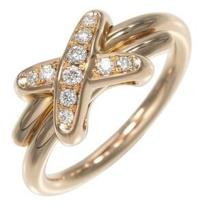 CHAUMET 18k Gold Diamond Ring